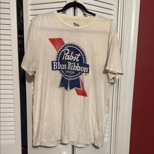 PBR Men's White T-Shirt